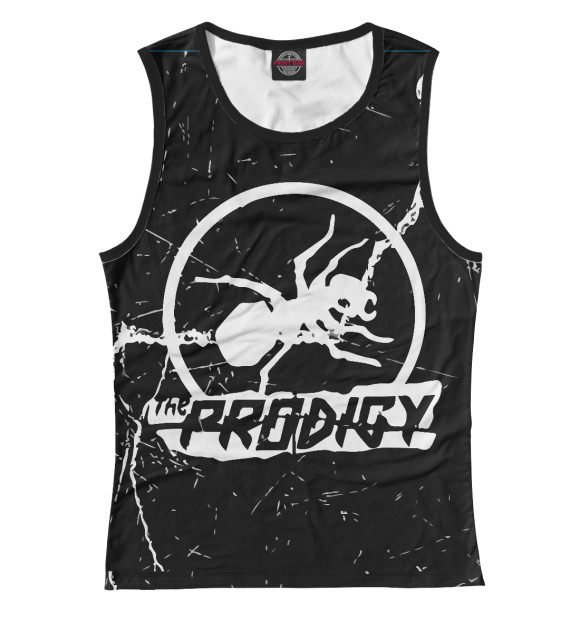 Майка для девочки с изображением The Prodigy цвета Белый