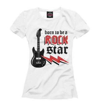 Женская футболка Rock Star