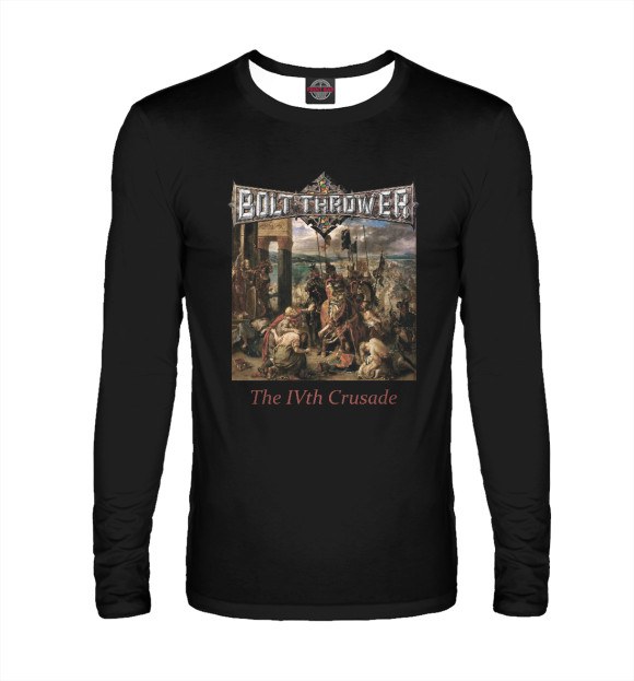 Мужской лонгслив с изображением Bolt Thrower цвета Белый