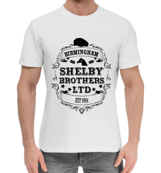 Хлопковая футболка для мальчиков Острые козырьки