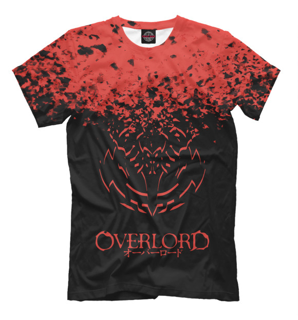 Мужская футболка с изображением Overlord цвета Белый