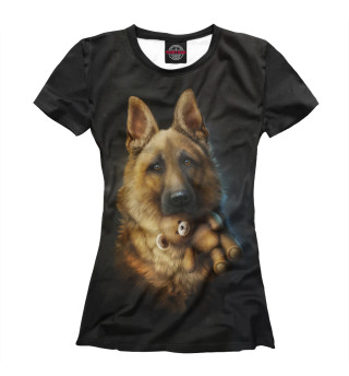 Футболка для девочек Doggy