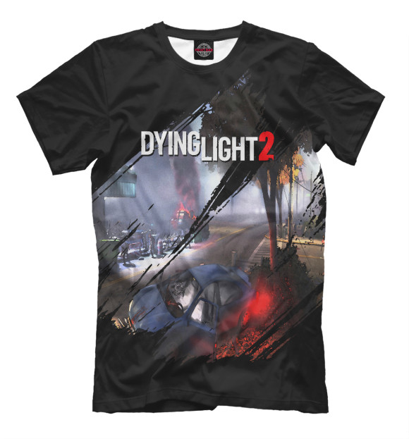 Футболка для мальчиков с изображением Dying Light 2 цвета Белый