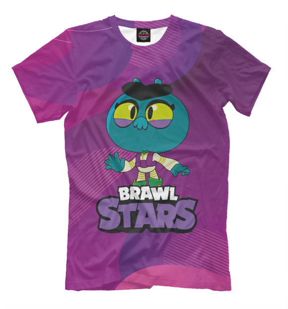 Футболка для мальчиков с изображением BrawlStars Eve Ева цвета Белый