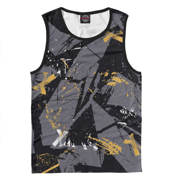 Майка для мальчика с изображением Спортивный стиль цвета Белый