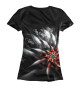 Женская футболка Flame Flower