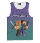 Мужская майка Minecraft