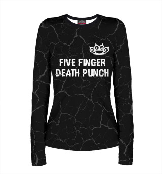 Лонгслив для девочки Five Finger Death Punch Glitch Black