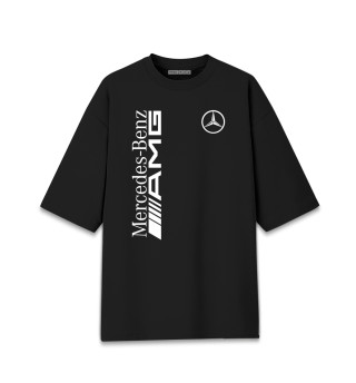 Мужская футболка оверсайз Mersedes-Benz AMG