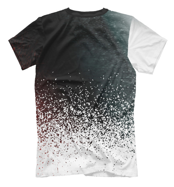 Мужская футболка с изображением AC Milan / Милан цвета Белый