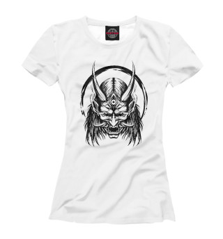 Женская футболка Японский демон