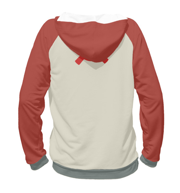 Женское худи с изображением Железный Феликс цвета Белый