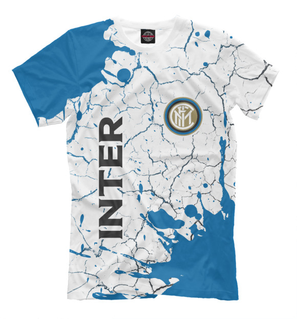 Мужская футболка с изображением Inter / Интер цвета Белый