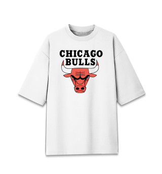 Женская футболка оверсайз Чикаго Буллс НБА