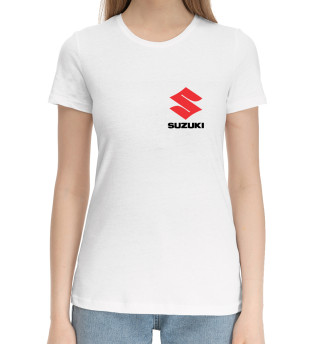 Хлопковая футболка для девочек Suzuki | Сузуки