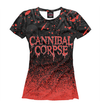 Женская футболка Cannibal Corpse