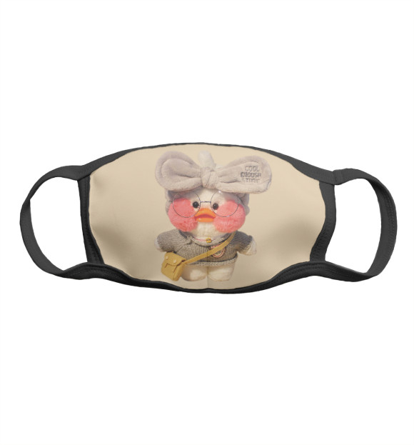 Маска тканевая с притом Утя уточка Лалафанфан цвета Белый Маска тканевая с изображением Утя уточка Лалафанфан цвета Белый