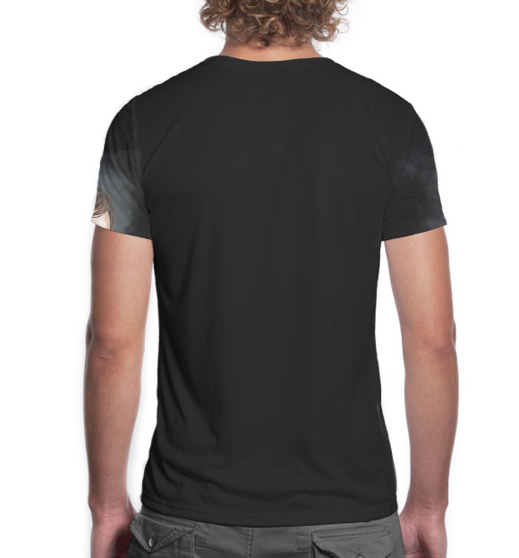 Мужская футболка с изображением Джоэл цвета Белый