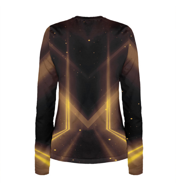 Женский лонгслив с притом FANG BRAWL STARS цвета Белый Женский лонгслив с изображением FANG BRAWL STARS цвета Белый