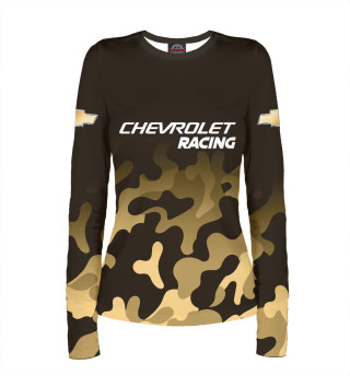 Лонгслив для девочки Chevrolet | Racing