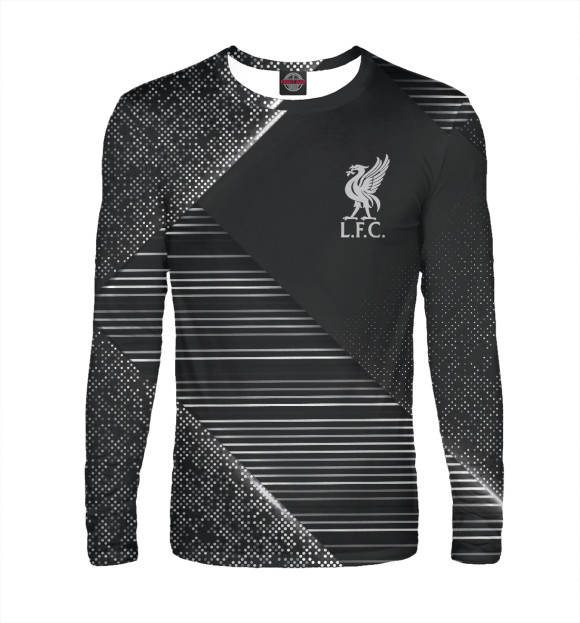 Мужской лонгслив с изображением Liverpool F.C. цвета Белый