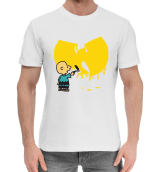 Мужская хлопковая футболка Wu-Tang Graffiti