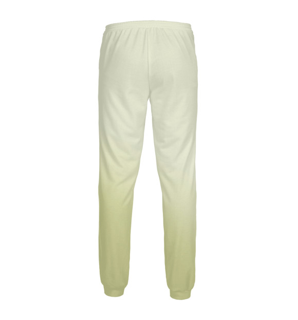 Мужские спортивные штаны с изображением Лис Томоэ цвета Белый