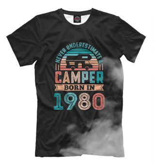 Мужская футболка Camper born in 1980