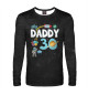 Мужской лонгслив My Daddy Is 30 Happy Father