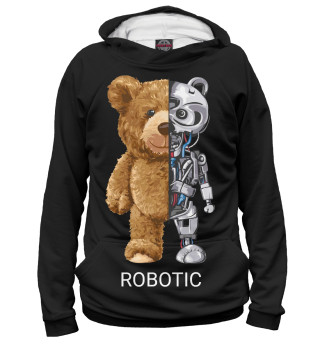 Мужское худи Robot Bear