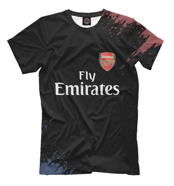 Футболка для мальчиков с изображением Arsenal цвета Белый