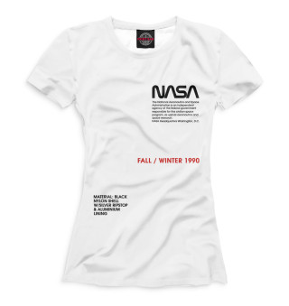 Женская футболка Nasa