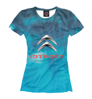 Женская футболка Citroen