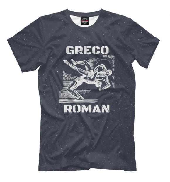 Футболка для мальчиков с изображением Greco Roman Wrestling цвета Белый