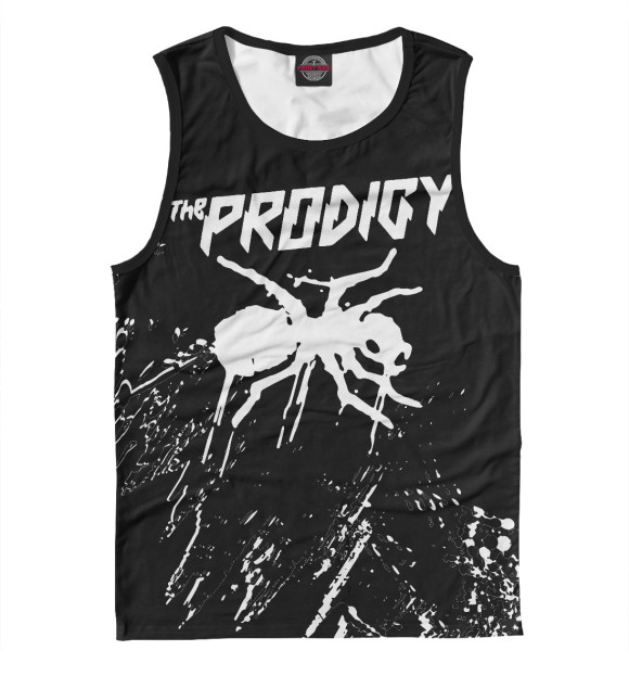 Майка для мальчика с изображением The Prodigy цвета Белый
