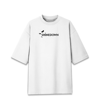 Женская футболка оверсайз Shinedown