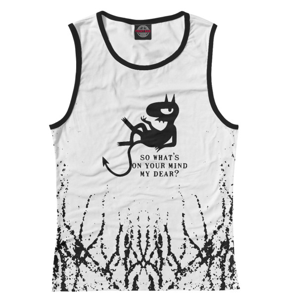 Майка для девочки с изображением Disenchantment цвета Белый