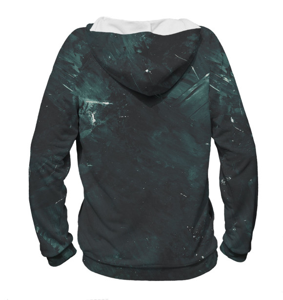 Женское худи с изображением Дима Масленников цвета Белый