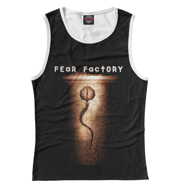 Майка для девочки с изображением Fearfactory цвета Белый