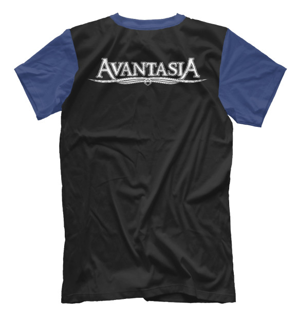Мужская футболка с изображением Avantasia цвета Белый