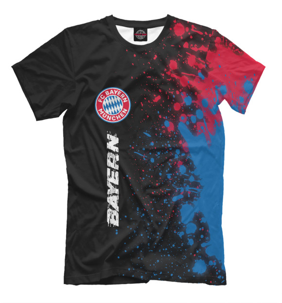 Мужская футболка с изображением Bayern | Bayern цвета Белый