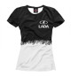 Женская футболка LADA | Наш бренд +краски