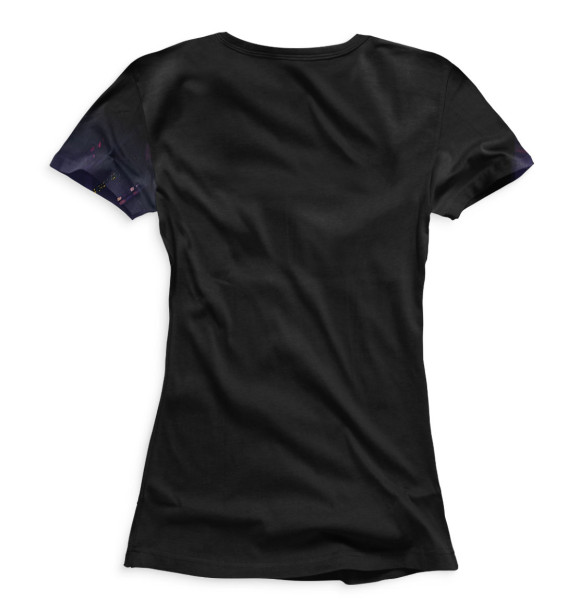 Футболка для девочек с изображением Гепард на фоне города цвета Белый