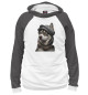 Женское худи WALK WITH HUSKY