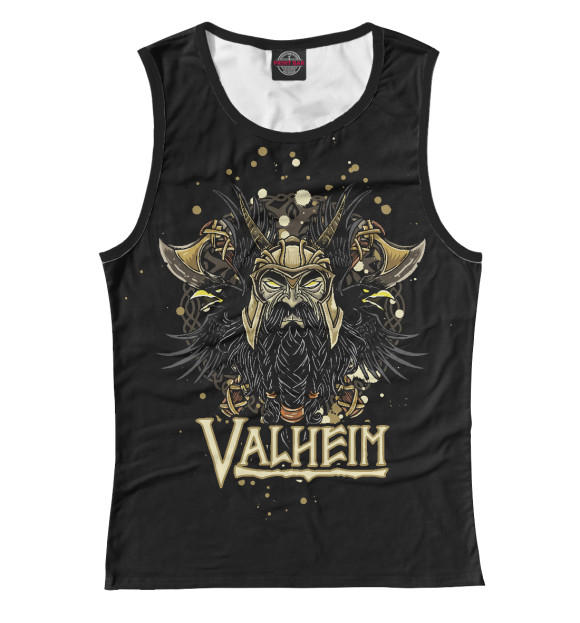 Майка для девочки с изображением Valheim цвета Белый