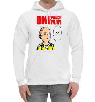 Мужской хлопковый худи One-Punch Man