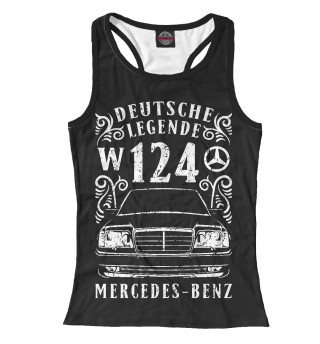 Женская майка-борцовка Mercedes-Benz W124