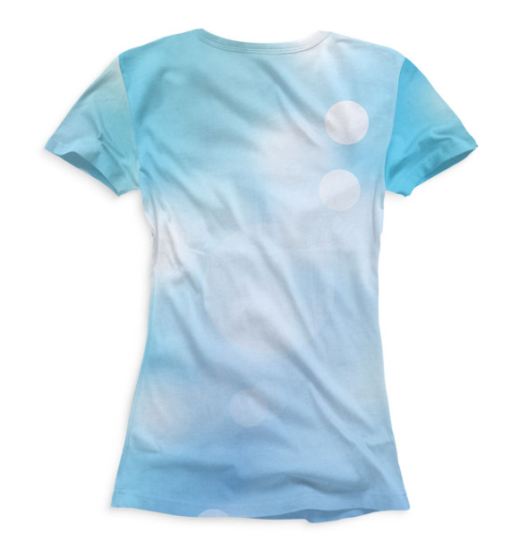 Футболка для девочек с изображением Бей Доу, Beidou цвета Белый