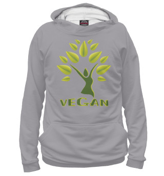 Женское худи VEGAN