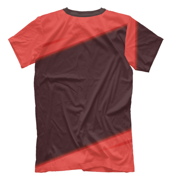 Мужская футболка с изображением Мерседес | Абстракция цвета Белый